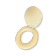 Seahorse Padded Toilet Seat - Beige